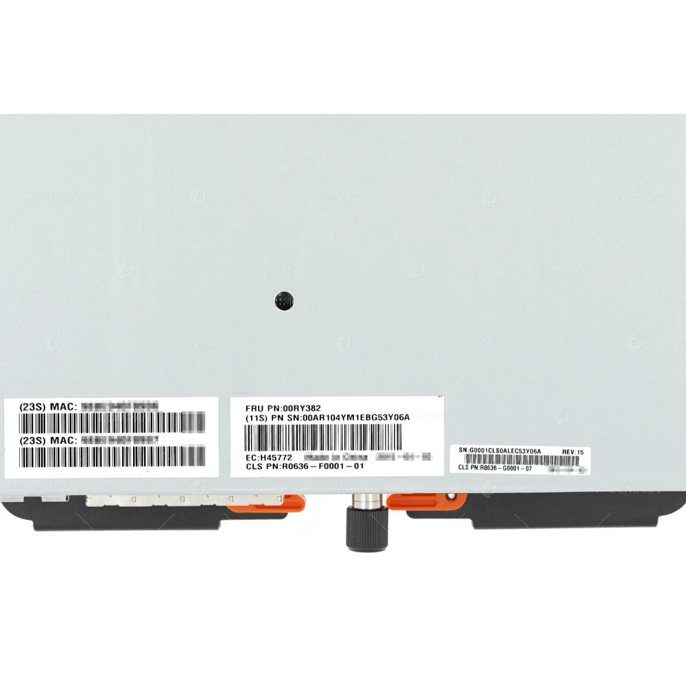 00RY382 IBM NODE CANISTER FOR IBM STORWIZE V3500 V3700 V5000 G1