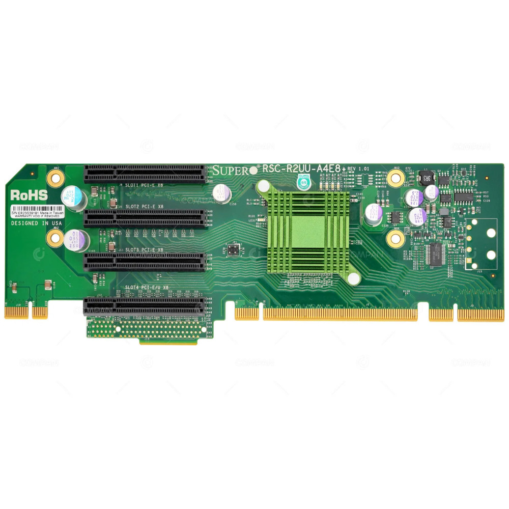 RSC-R2UU-A4E8+ SUPERMICRO 2U RISER CARD 4X PCI-E X8 -