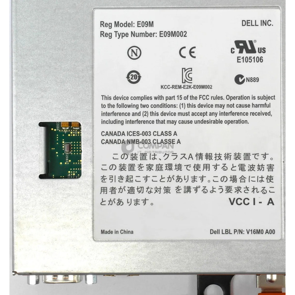 73W54 DELL EQUALLOGIC PS6110 24 BAY LFF STORAGE ARRAY CONTROLLER 073W54