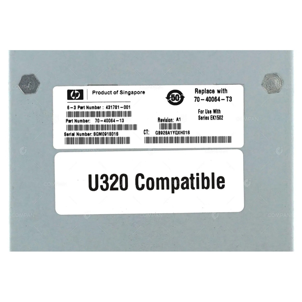 431781-001 HP ENVIROMENTAL MONITORING UNIT FOR STORAGEWORKS 4414R MSA30 70-40064-T3,