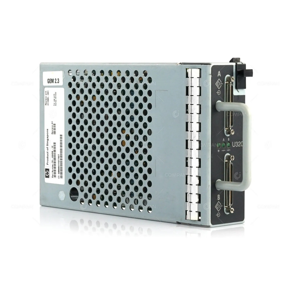 411085-001 HP DUAL PORT U320 SCSI I/O CONTROLLER MODULE FOR STORAGE WORKS MSA30 4414R 70-40458-12