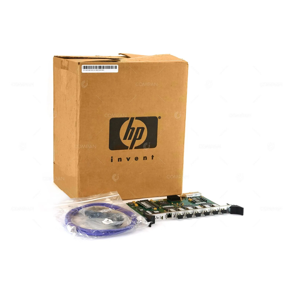 416274-001 NEW HP E2400 2GB INTERFACE CONTROLLER FC FIBRE CHANNEL CONTAINS TWO HOST BUS ADAPTERSADAPTERS HBA OR SWITCH FC PORTS FOUR TAPE DRIVE FC PORTS, ONE ETHERNET PORT, ONE SERIAL PORT WITH CABLE 
