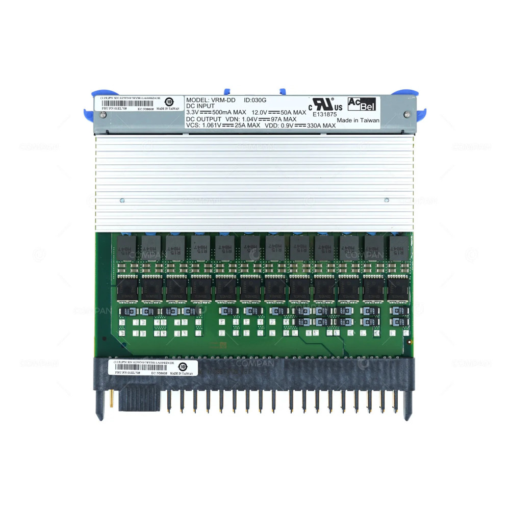 01EL708 IBM PROCESSOR VOLTAGE REGULATOR MODULE FOR E950 PSERIES POWER9 02WN978, VRM-DD, 51E0