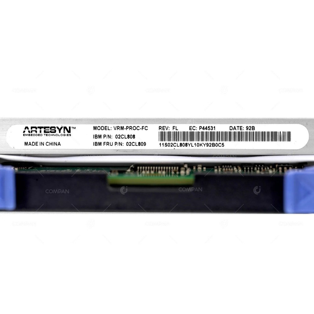 02CL809 IBM PROCESSOR VOLTAGE REGULATOR MODULE FOR E980 PSERIES POWER 9 02CL808, VRM-PROC-FC