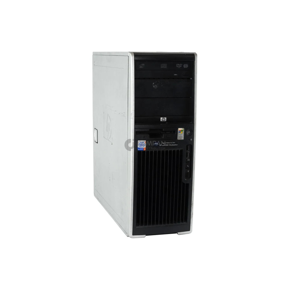 XW4300-2LFF HEWLETT-PACKARD HP XW4300 WORKSTATION 1X INTEL PENTIUM 4 @ 3.60GHZ RAM 4GB(4X 1GB  DDR2  4X 667MHZ ) 2X 74GB(2X SATA )
