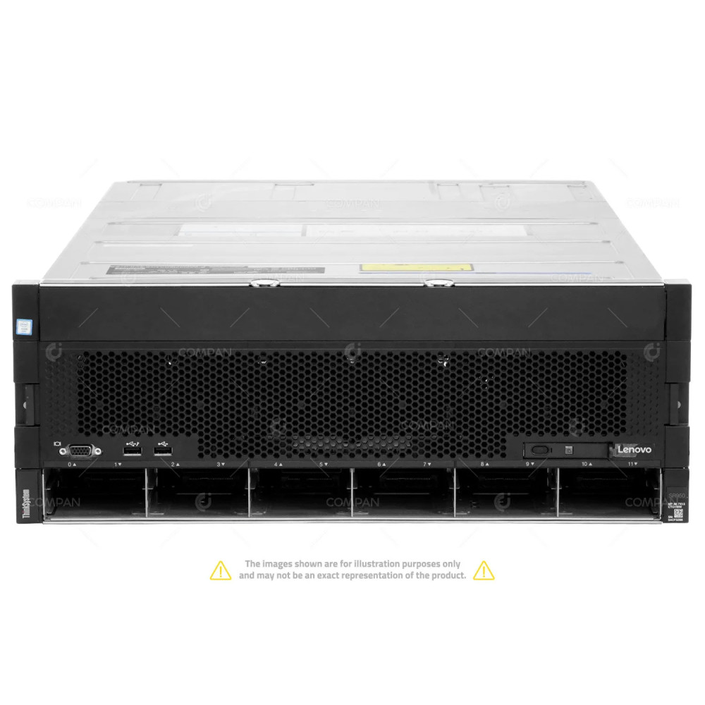 LENOVO ThinkSystem SR950 1T4S 12SFF 4x Xeon Platinum 8160 3TB RAM