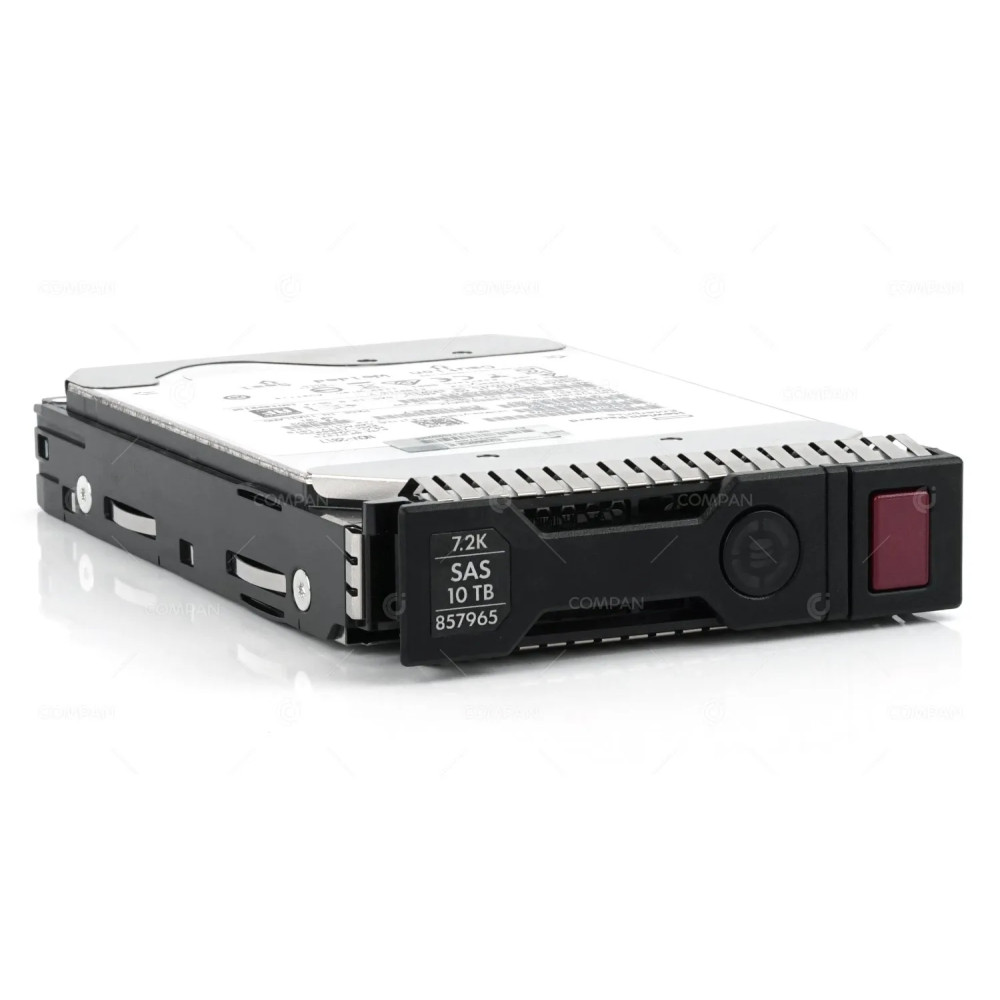 857965-001 HP HDD 10TB 7.2K SAS 12G 3.5" LFF FOR HP PROLIANT DL380 G9
