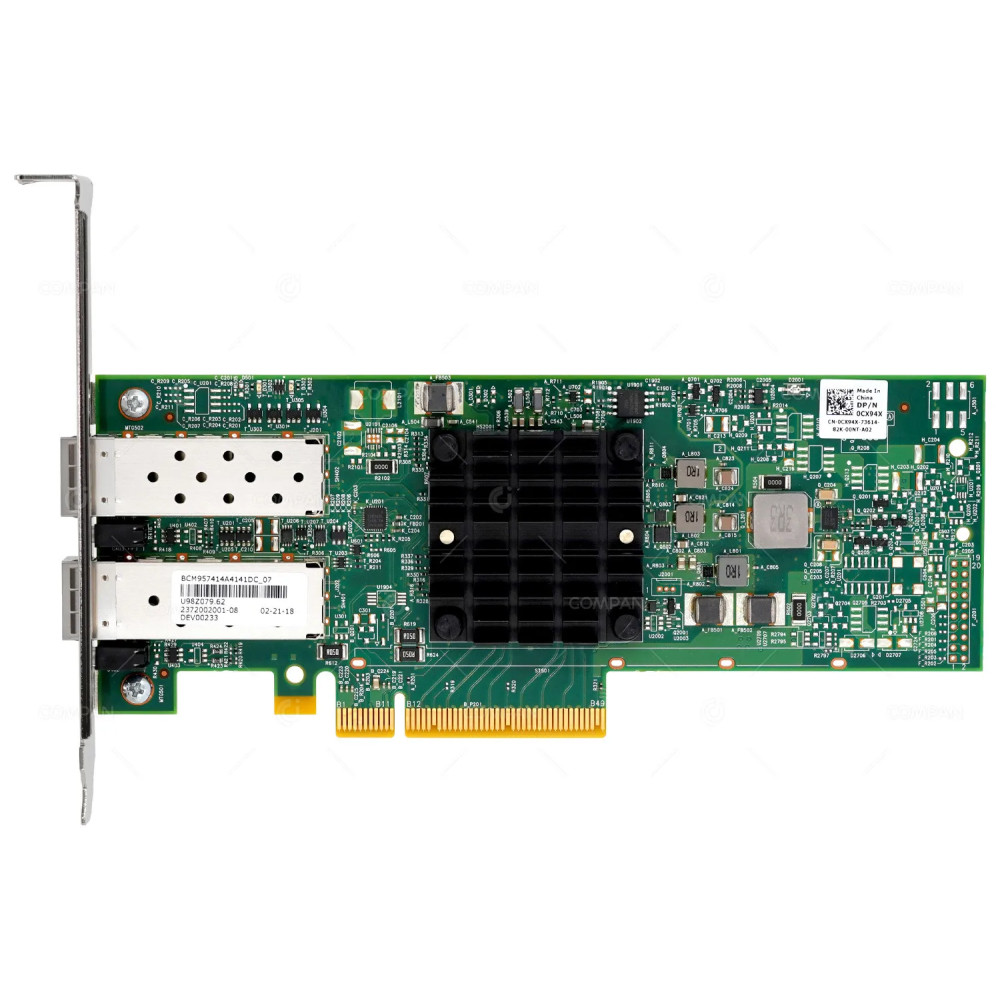 CX94X DELL BROADCOM 57414 DUAL PORT 25GB SFP+ PCI-E NETWORK ADAPTER