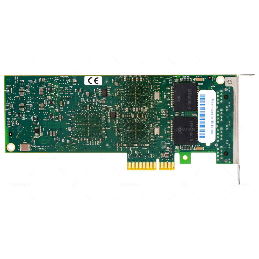39Y6138 LP  IBM INTEL PRO/1000 PT QUAD PORT 1GB RJ-45 PCI-E ADAPTER LOW PROFILE