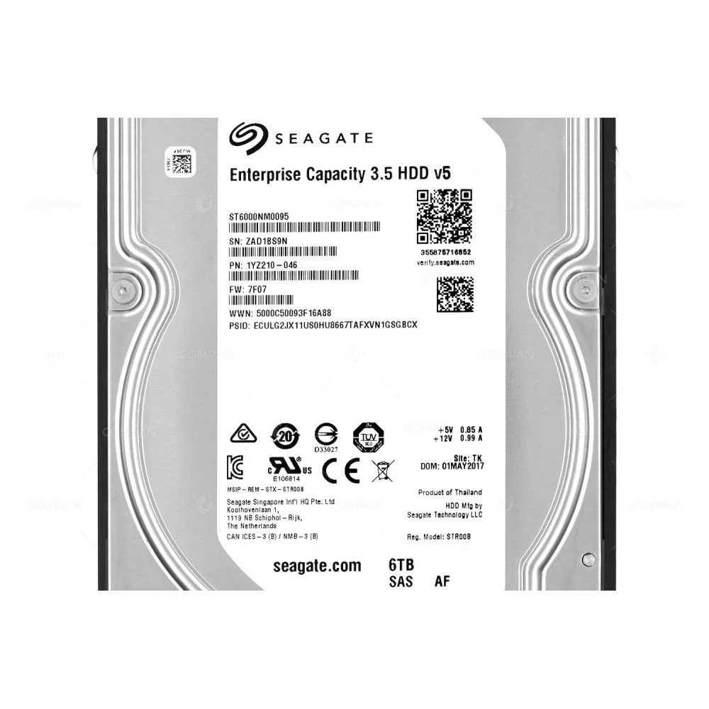 5560075-A HITACHI 6TB 7.2K SAS 12G 3.5" LFF HARD DRIVE ST6000NM0095 1YZ210-046, ST6000NM0095