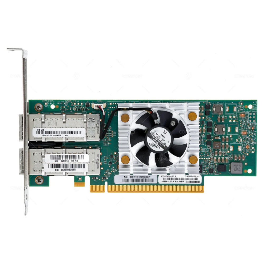 UCSC-PCIE-QD40GF  CISCO QLOGIC QL45412HLCU DUAL PORT 40GB QSFP+ NIC ADAPTER