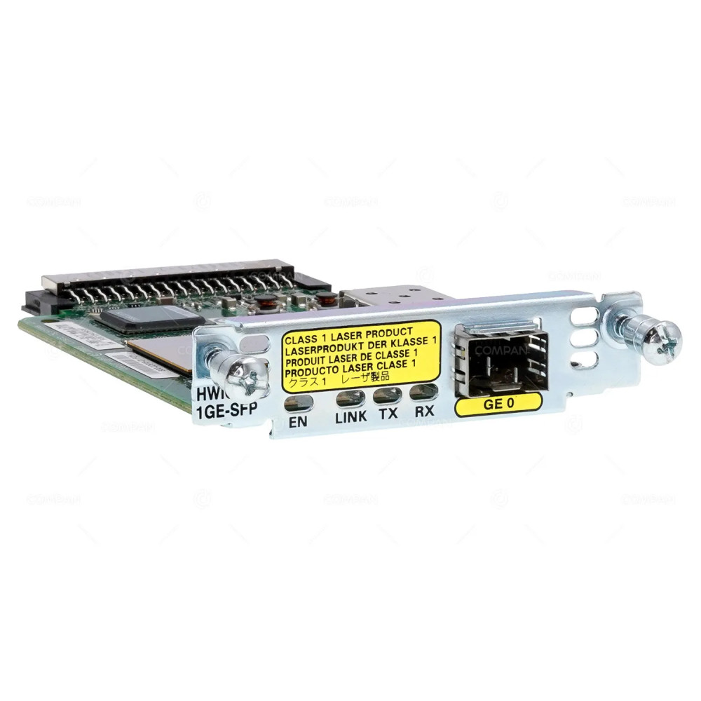 HWIC-1GE-SFP  CISCO 1-PORT GIGABIT DUAL MODE SFP COPPER HIGH SPEED WAN INTERFACE CARD FOR CISCO 2901
