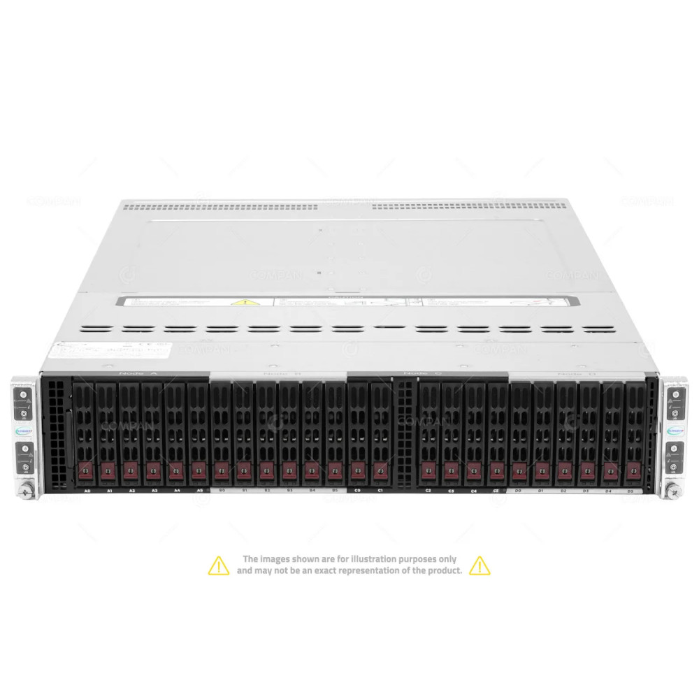 Supermicro AS-2123BT-HTR 8x EPYC 7451 1024 GB RAM 12x 960GB SATA SSD 2.5