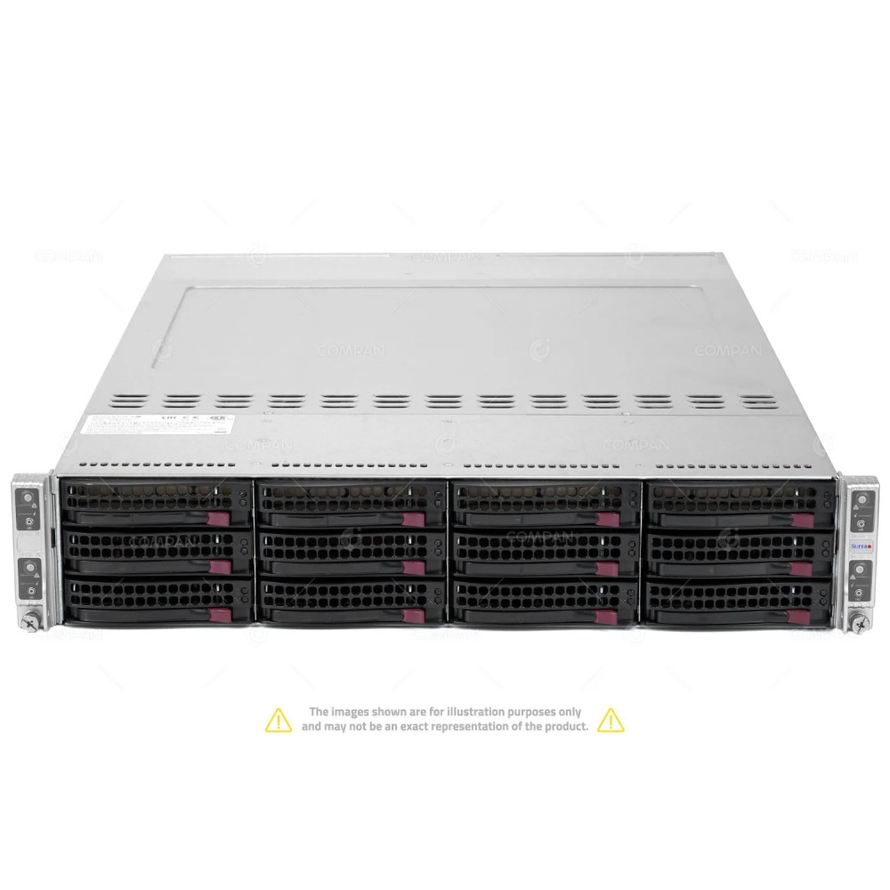 Supermicro 6028TR-HTR 4x X10DRT-H 8x Xeon E5-2690 V4 192 GB RAM Rails