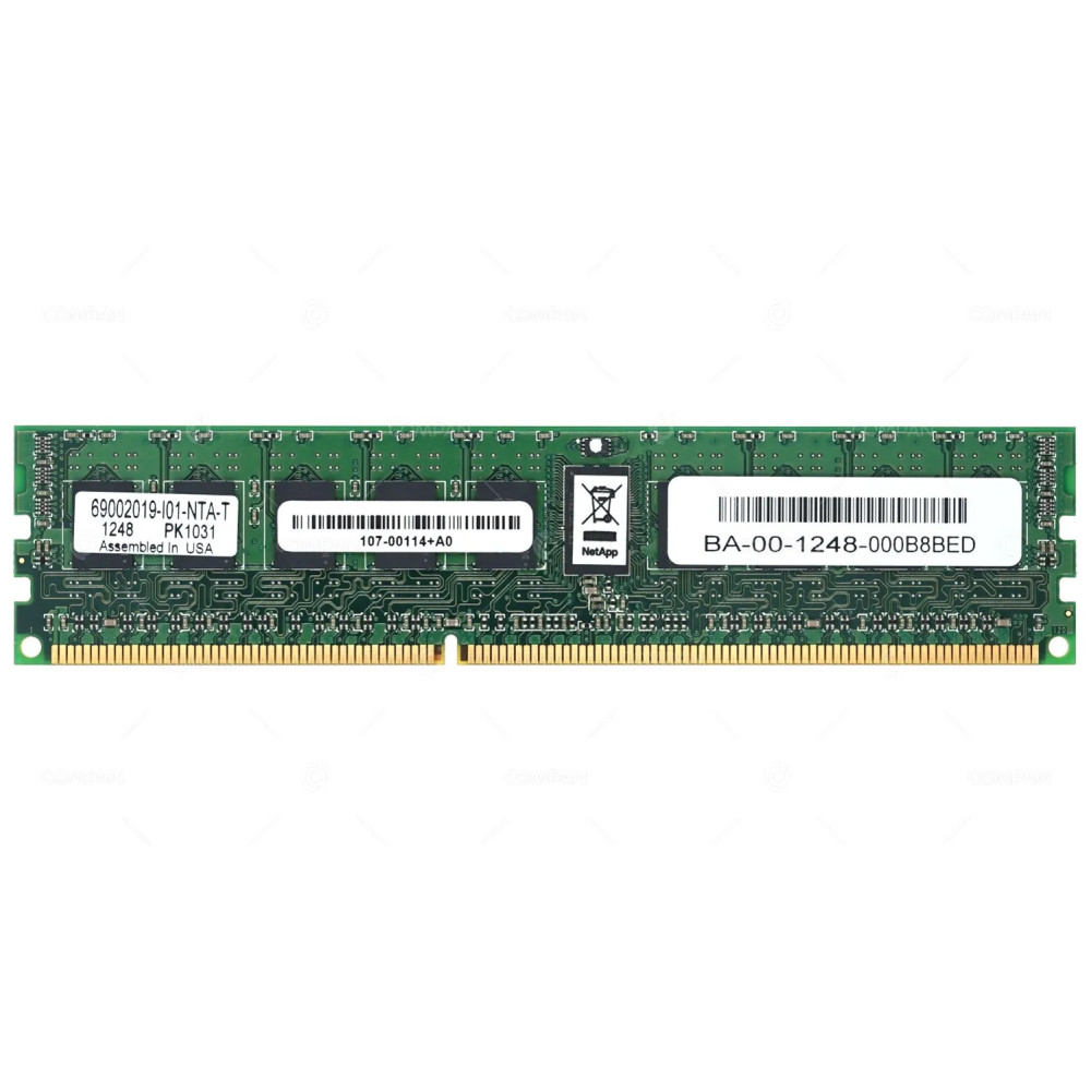 107-00114 NETAPP 4GB ECC DDR3 MEMORY FOR FAS6220 FAS6210