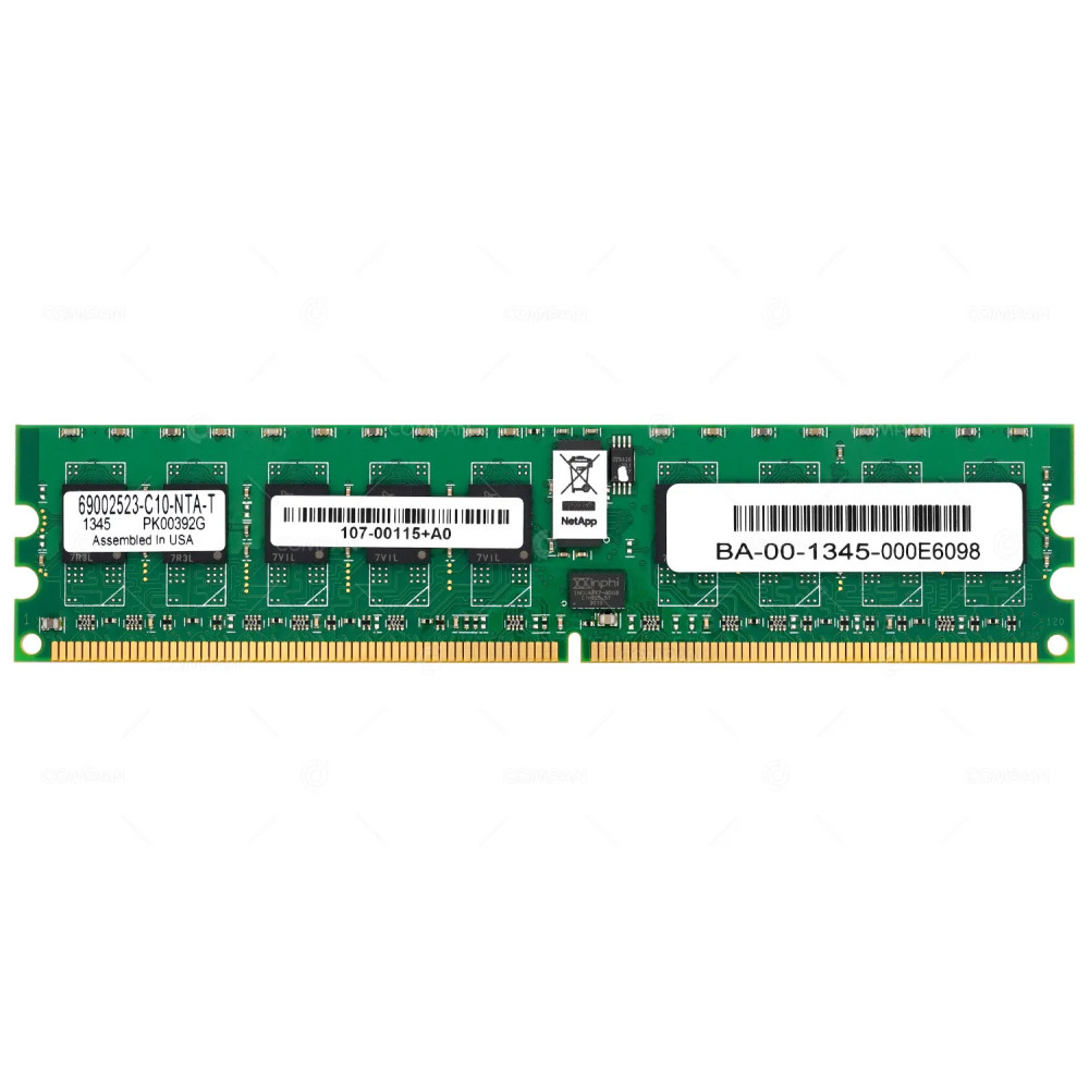 107-00115 / NETAPP DDR2 2GB NVRAM MEMORY 667 MHz FOR FAS3250 FAS3220 V3320