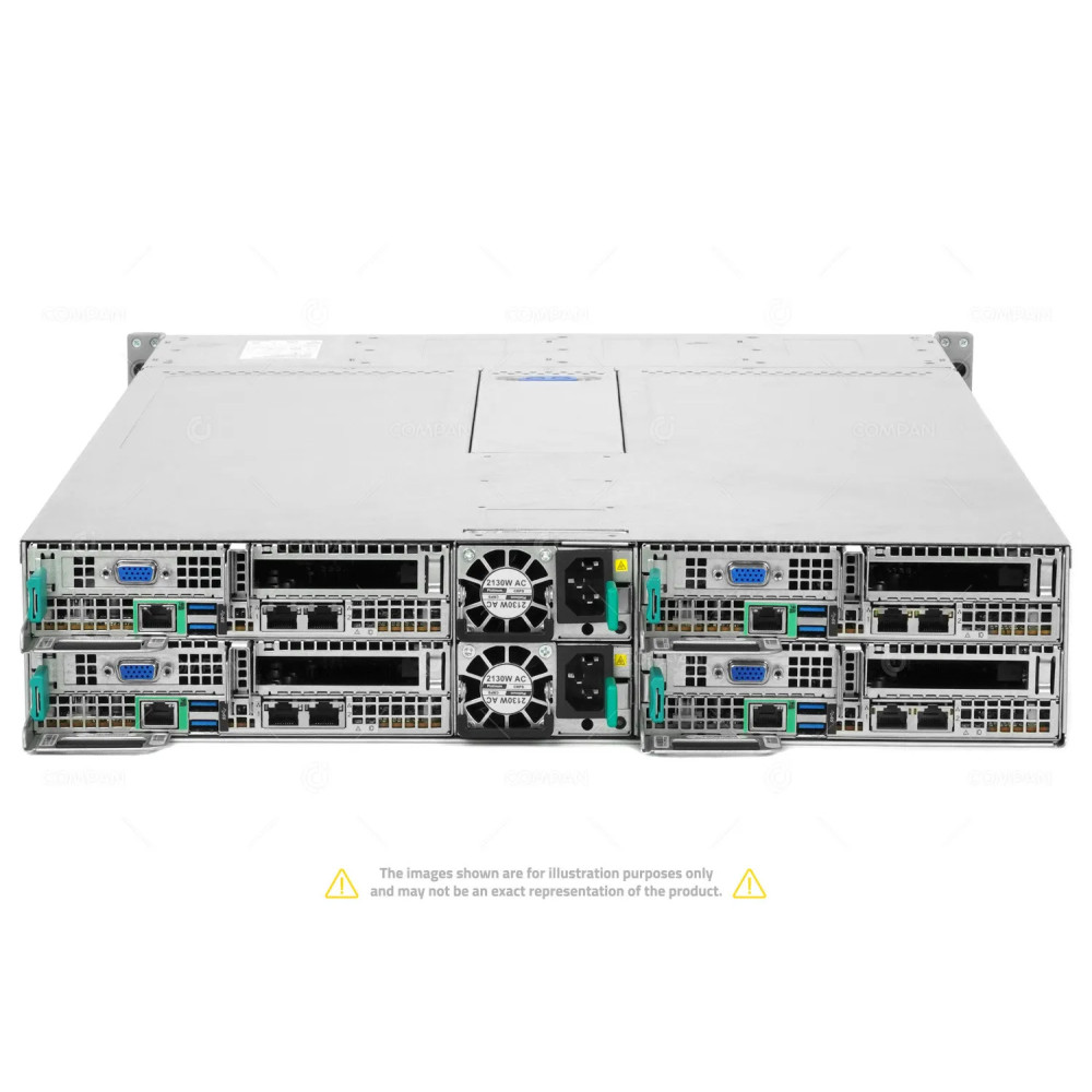 Intel H2204XXLRE 4X HNS2600BPB 8x Xeon Gold 6242 1TB RAM 4x 960GB SATA SSD