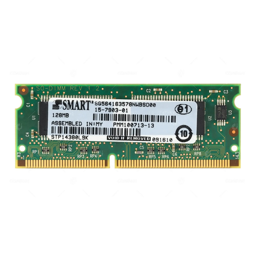 15-7903-01 CISCO MEMORY 128MB 1RX16 PC133S 133MHZ CL3 SO-DIMM SG564163578NWBSO00