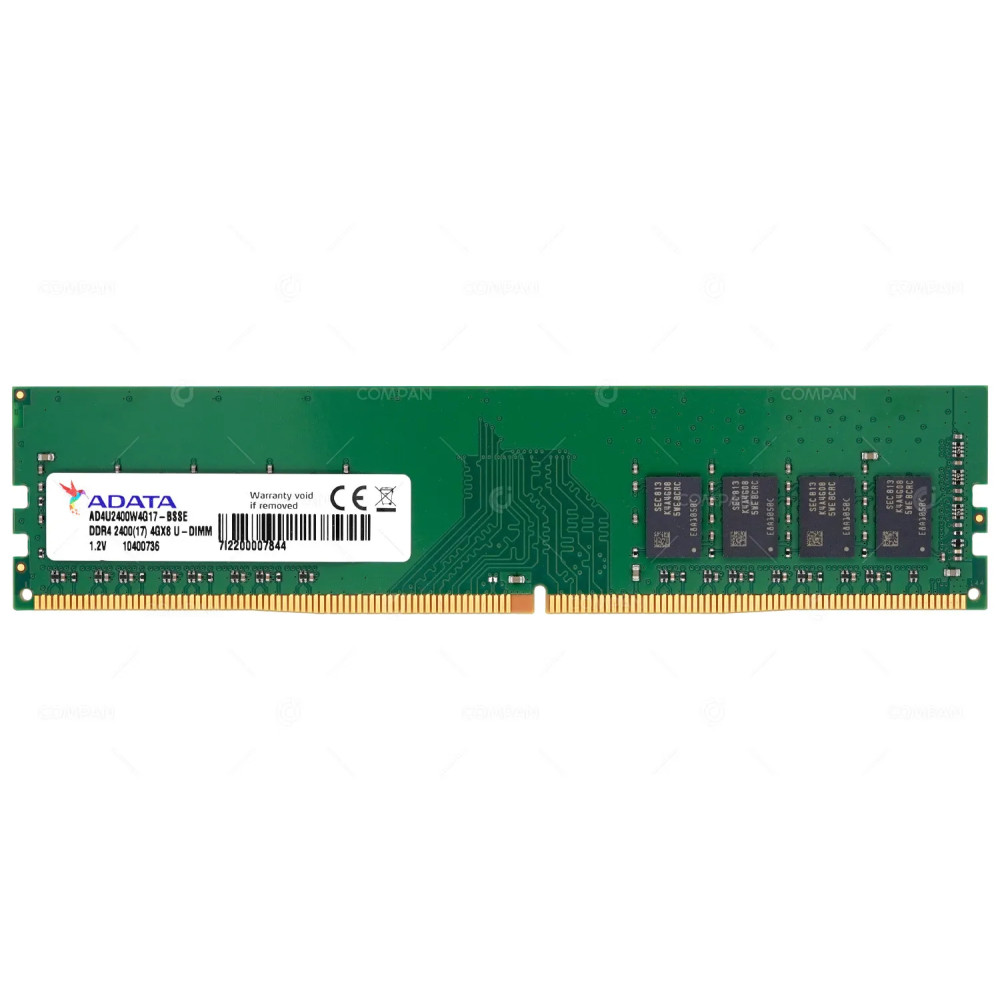 AD4U2400W4G17-BSSE ADATA DDR4 4GB 4GX8 PC4-19200 2400MHZ CAS 17-17-17