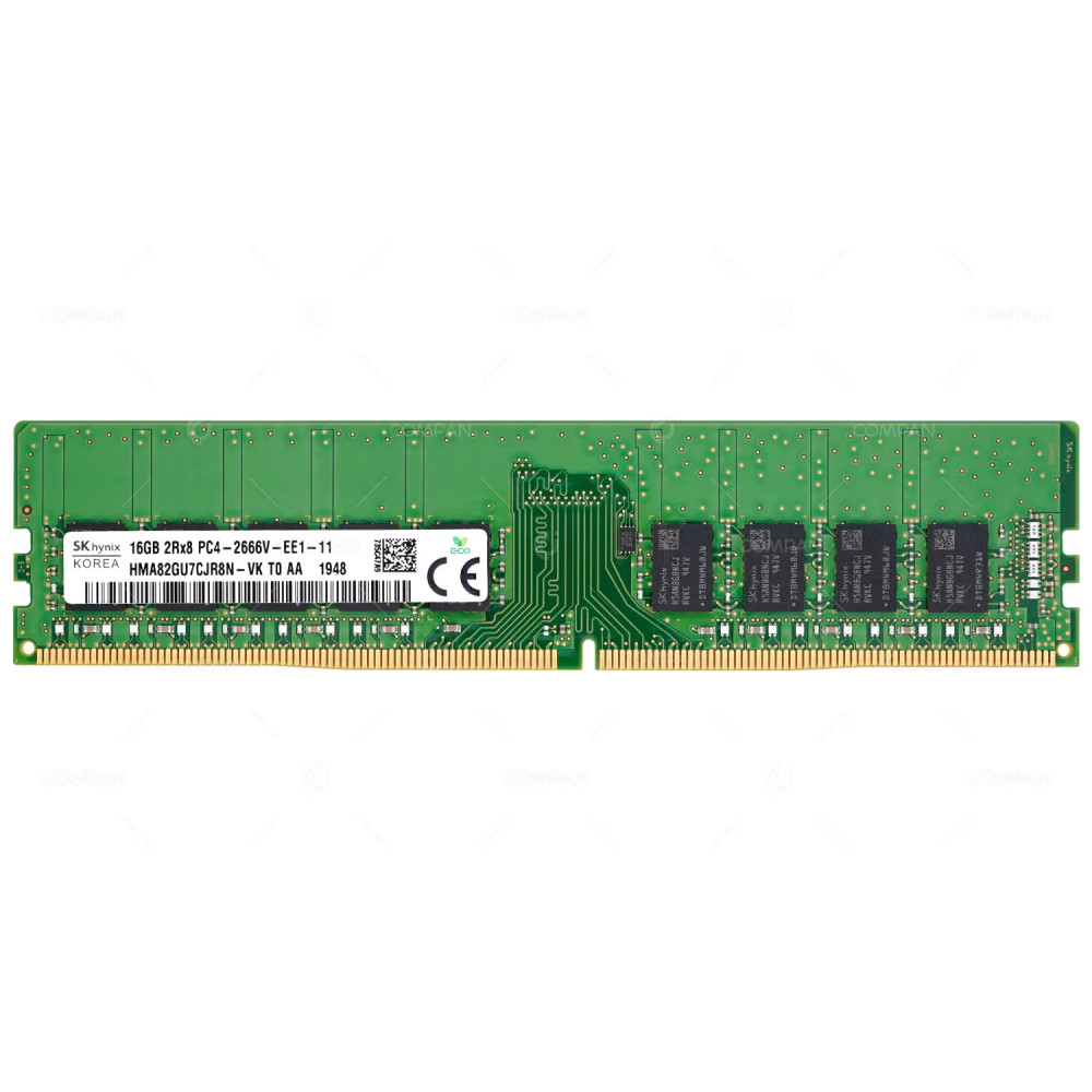 HMA82GU7CJR8N-VK  HYNIX 16GB 2RX8 PC4 DDR4 2666V 21300 MEMORY DDR4