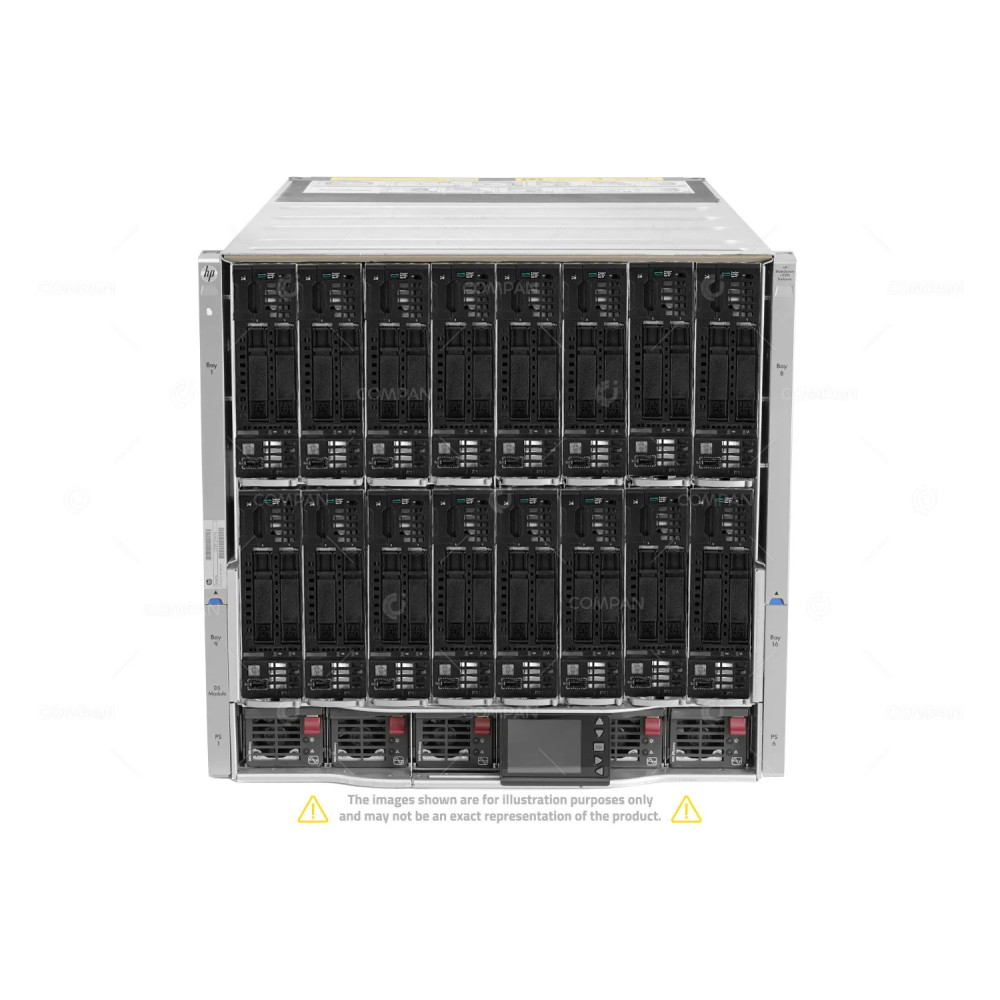 HPE C7000 16x BL460c Gen10 32x Xeon Silver 4215 12TB RAM 32x 300GB Rails