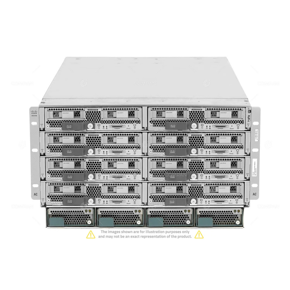 CISCO UCS 5108 8x UCS B200 M4 16x Xeon E5-2660 V4 2TB RAM 16x 300GB Rails