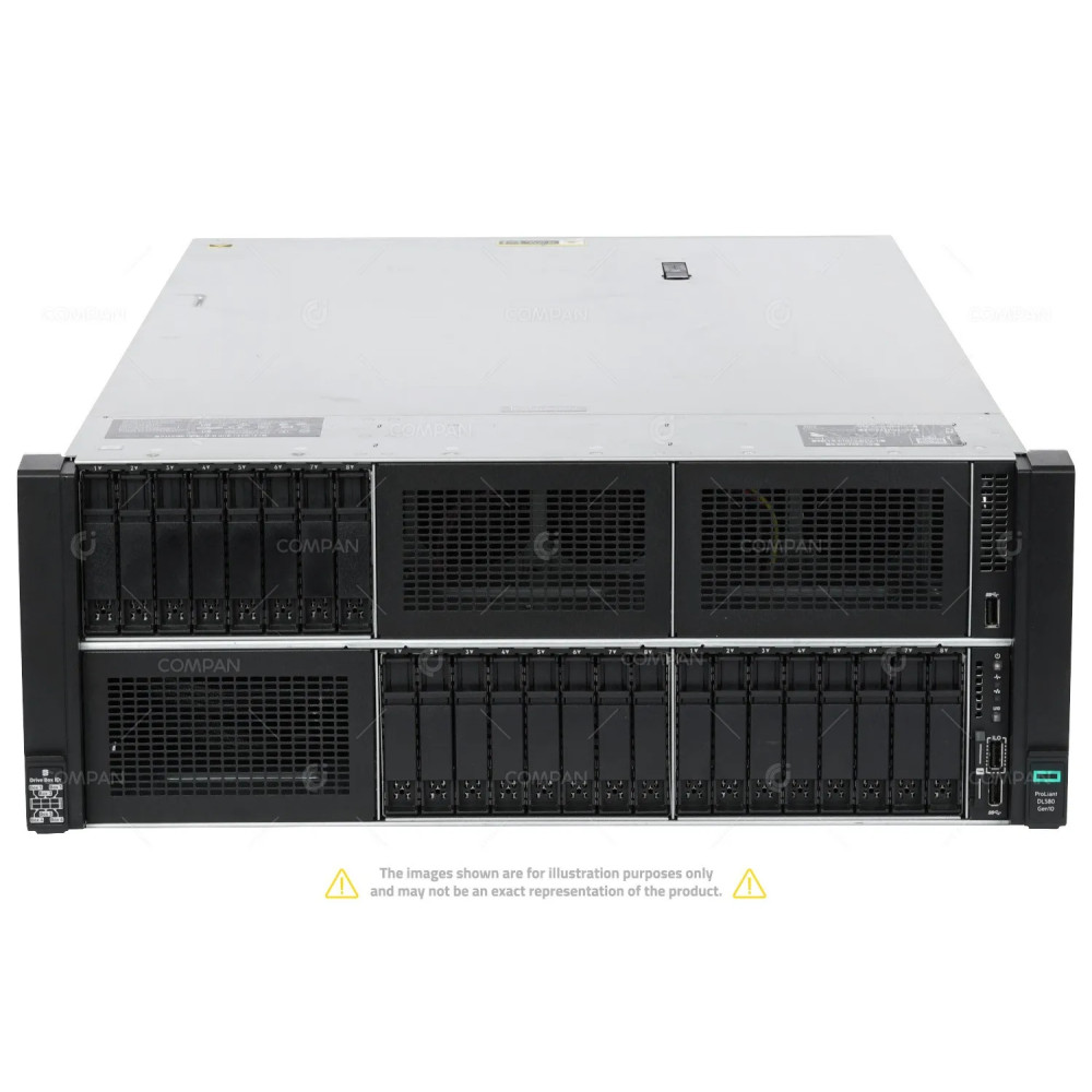 HPE DL580 G10-24SFF 4x Xeon Platinum 8158 2TB RAM Rails