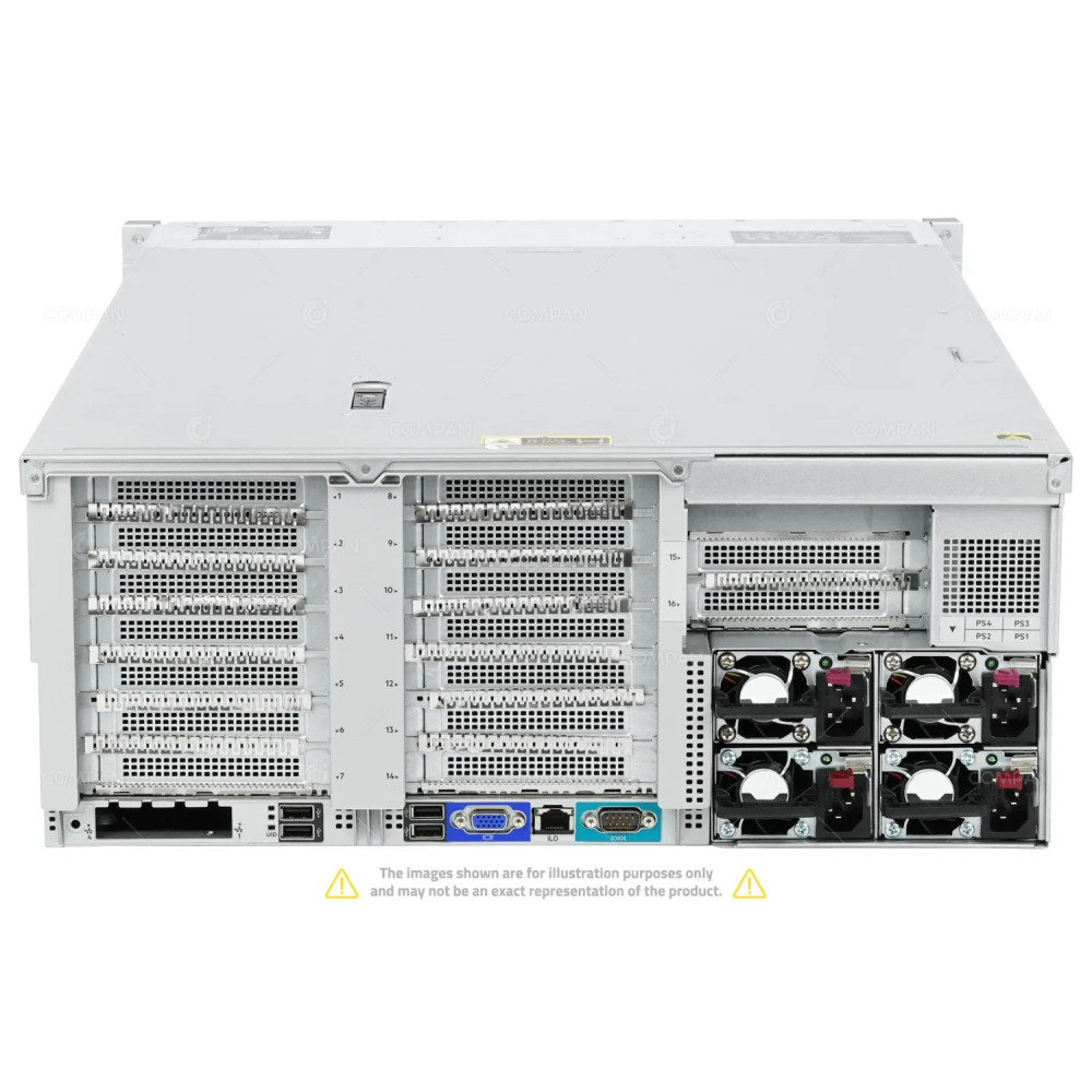 HPE DL580 G10-24SFF 4x Xeon Platinum 8158 2TB RAM Rails