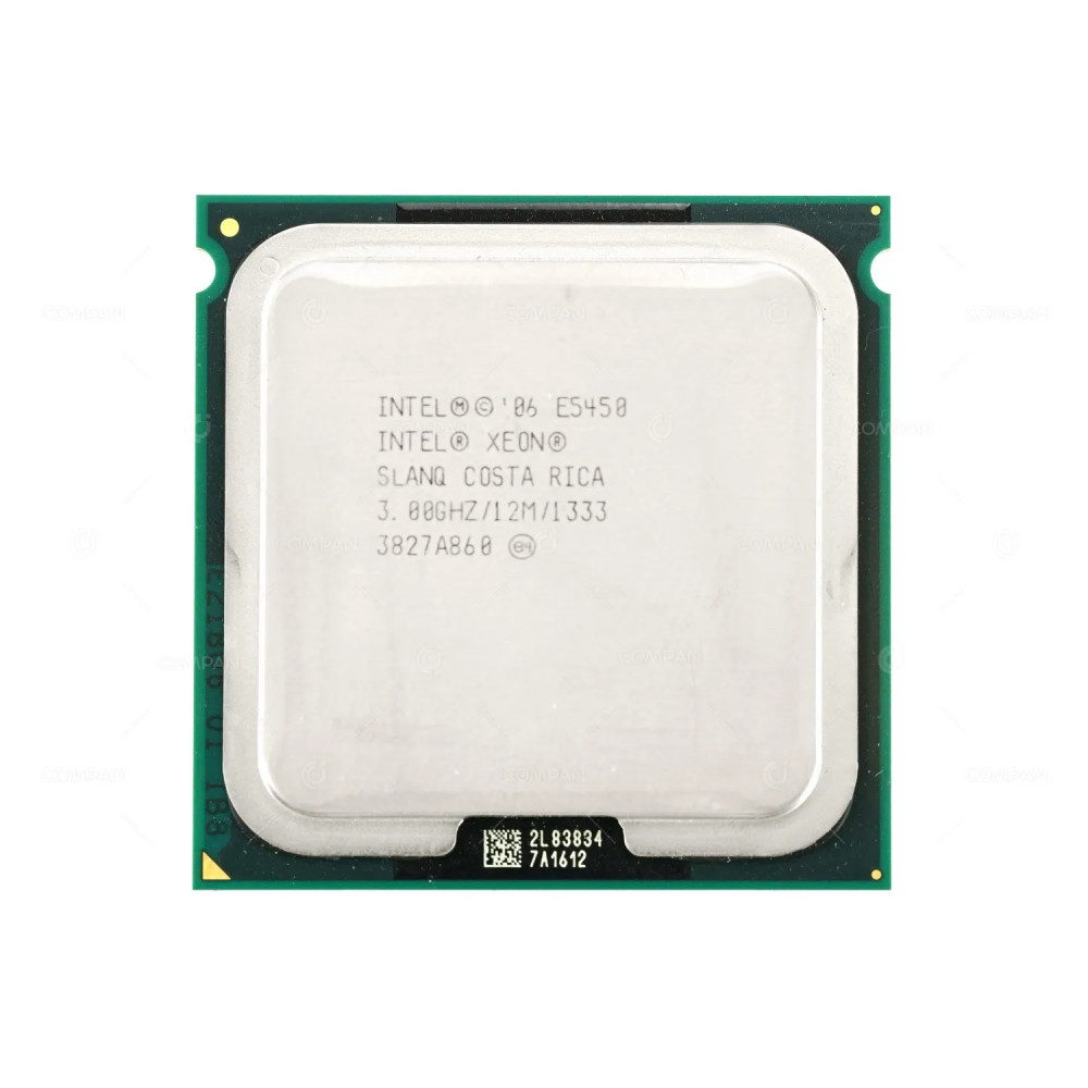 SLANQ INTEL XEON E5450 3.00GHZ 4 CORE 12MB L2 CACHE 80W LGA771