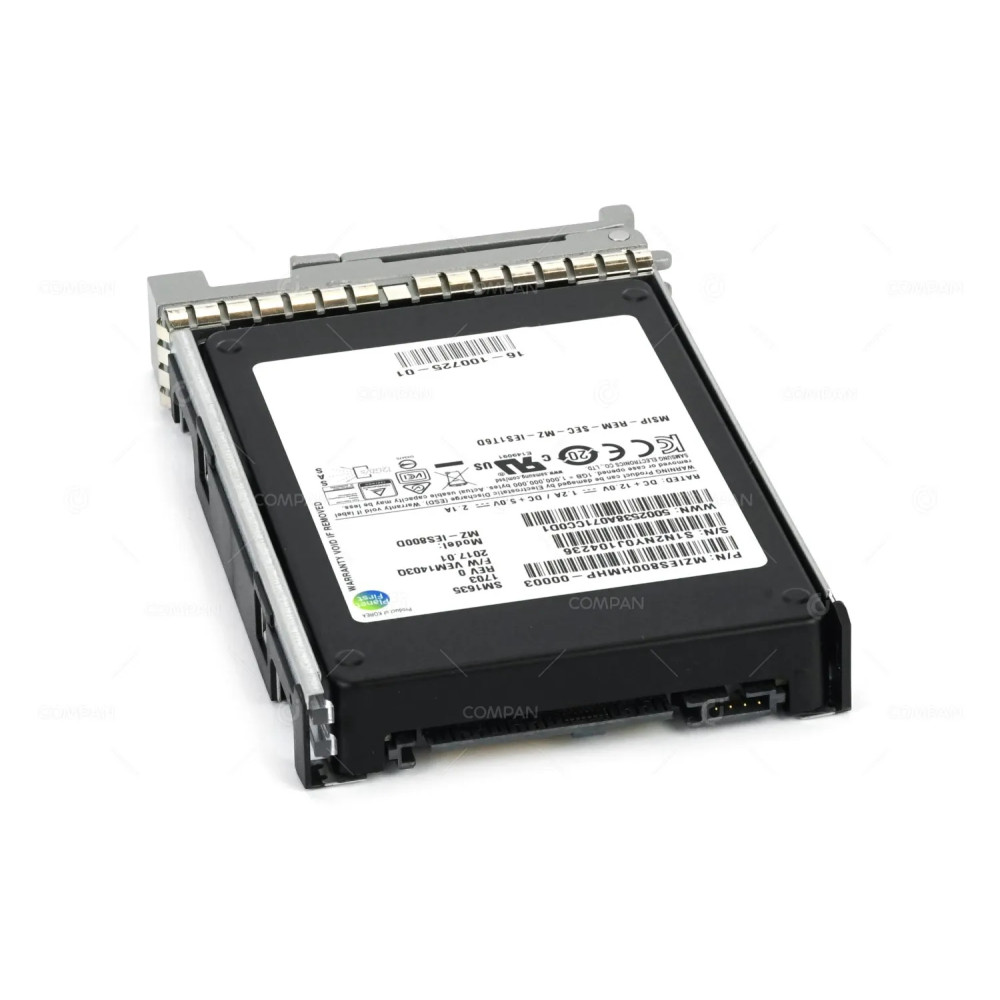 UCS-SD800G12S4-EP CISCO SOLID STATE DRIVE 800GB 12G SAS SM1635 2.5 SFF SSD FOR HX240C UCS C240 M4 16-100725-01, MZIES800HMHP-00003, MZ-IES800D, SM1635