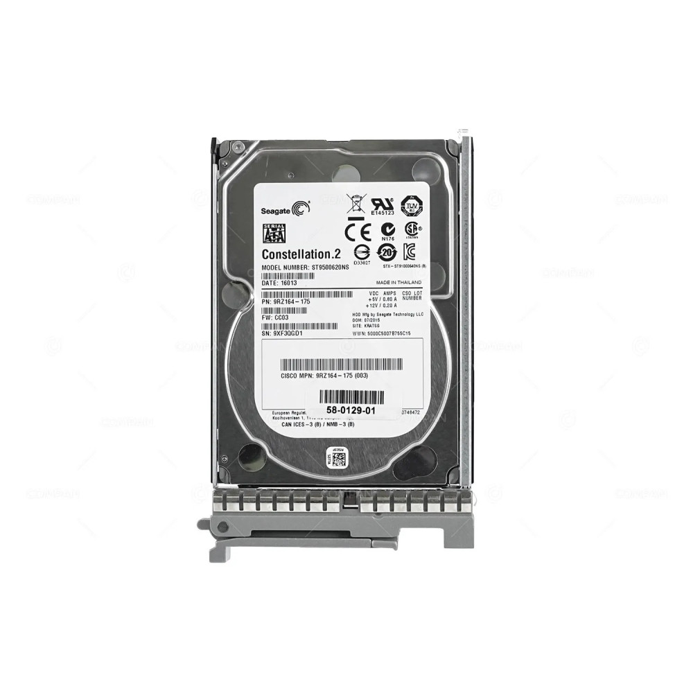 A03-D500GC3 CISCO HDD 500GB 7.2K SATA 6G HOT-SWAP 2.5" SFF FOR UCS