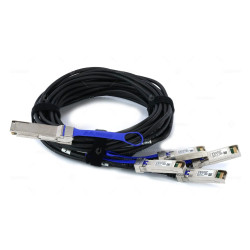 MCP7F00-A003 MELLANOX ETH 100GBE QSFP28 TO 4X 25GBE QSFP28 28AWG PASSIVE COPPER HYBRID CABLE 3M MCP7F00