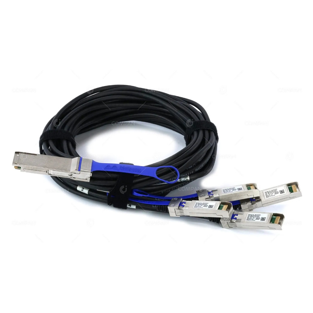 MCP7F00-A003 MELLANOX ETH 100GBE QSFP28 TO 4X 25GBE QSFP28 28AWG PASSIVE COPPER HYBRID CABLE 3M MCP7F00