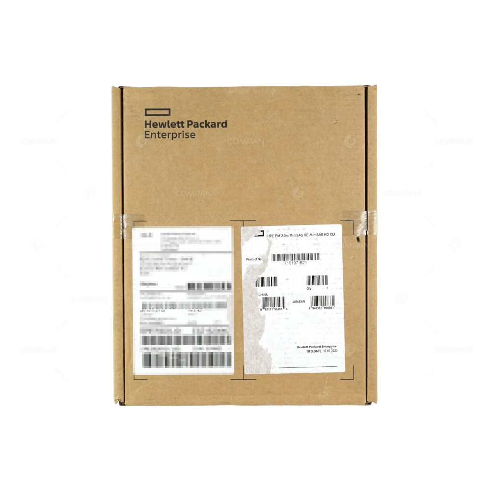 71697-B21 HP EXTERNAL MINI SAS HD TO MINI SAS HD 12G 2.5 SFF-8644 2.0M NEW CABLE