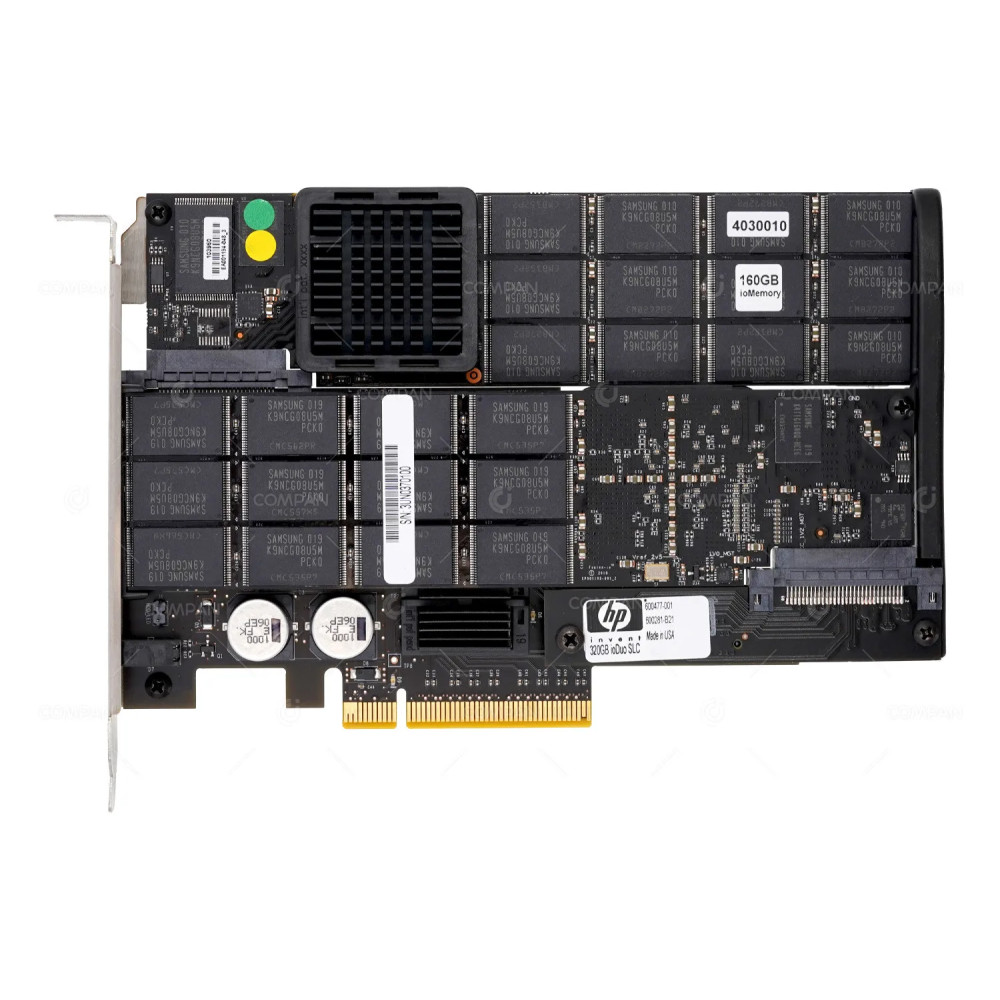 600477-001  HP 320GB IODRIVE DUO ACCELERATOR CARD FULL-HEIGHT PCIE BRACKET