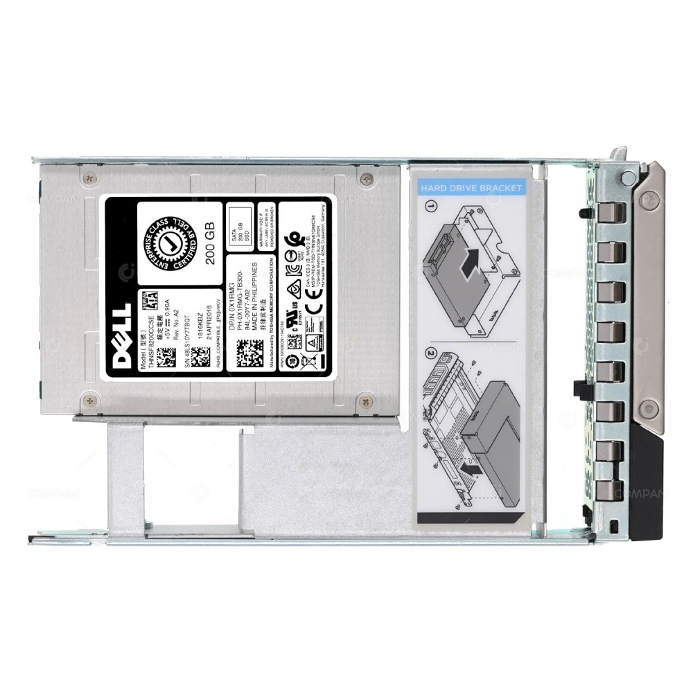 X1RMG G14 LFF  DELL 200GB 6G SATA 3.5 LFF SSD G14