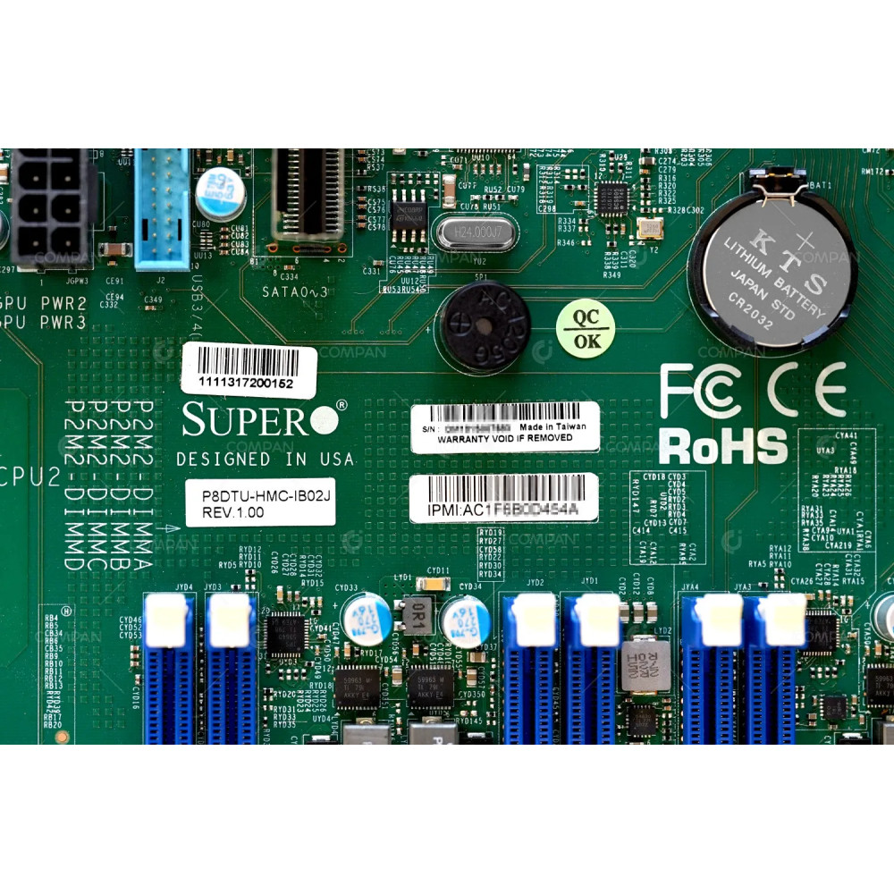 P8DTU-HMC-IB02J SUPERMICRO POWER7 MOTHERBOARD FOR IBM 7063-CR1 HMC