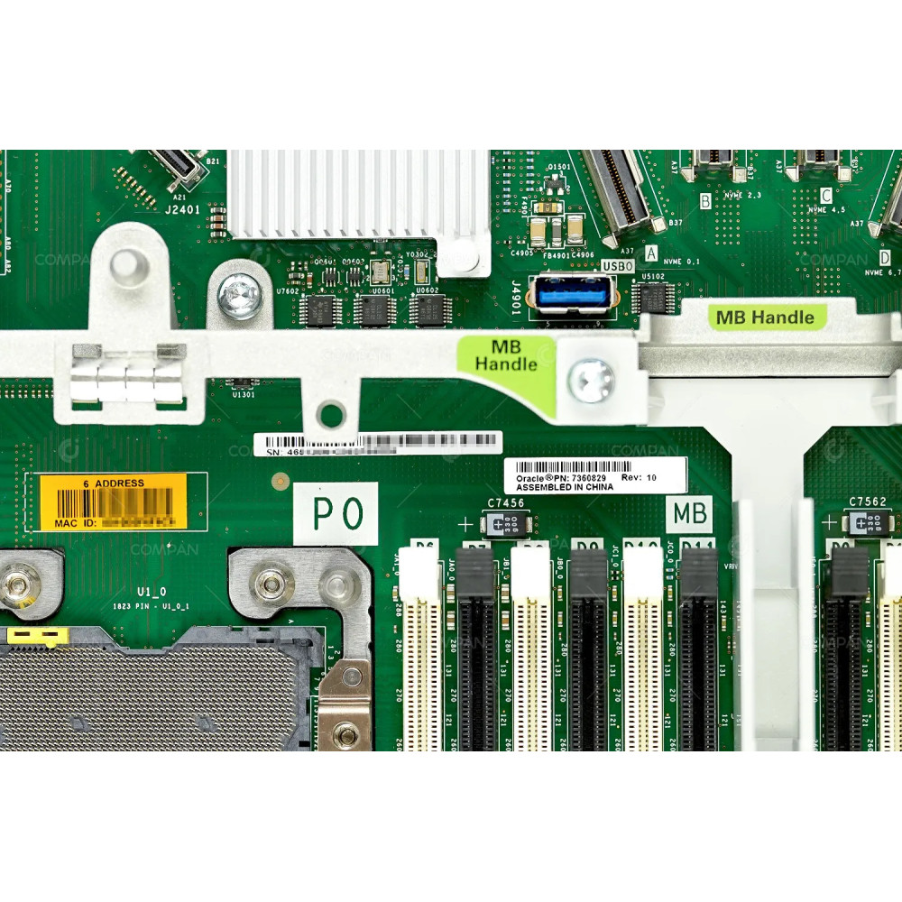 7360829  SUN ORACLE DUAL LGA3647 DDR4 MAINBOARD FOR SUN ORACLE X8-2