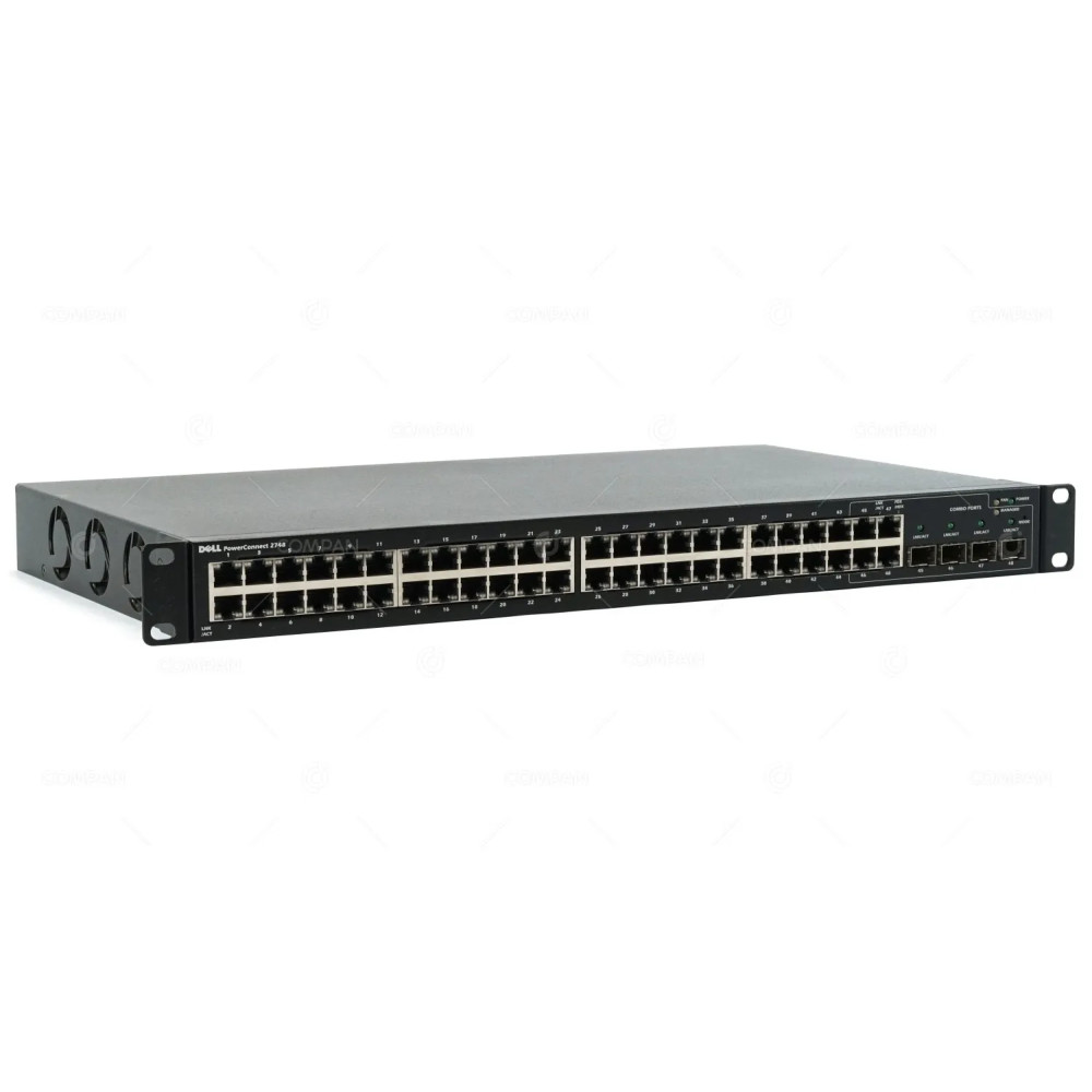UY486 DELL POWERCONNECT 2748 48-PORT 1GB ETHERNET 4-PORT 1GB SFP SWITCH