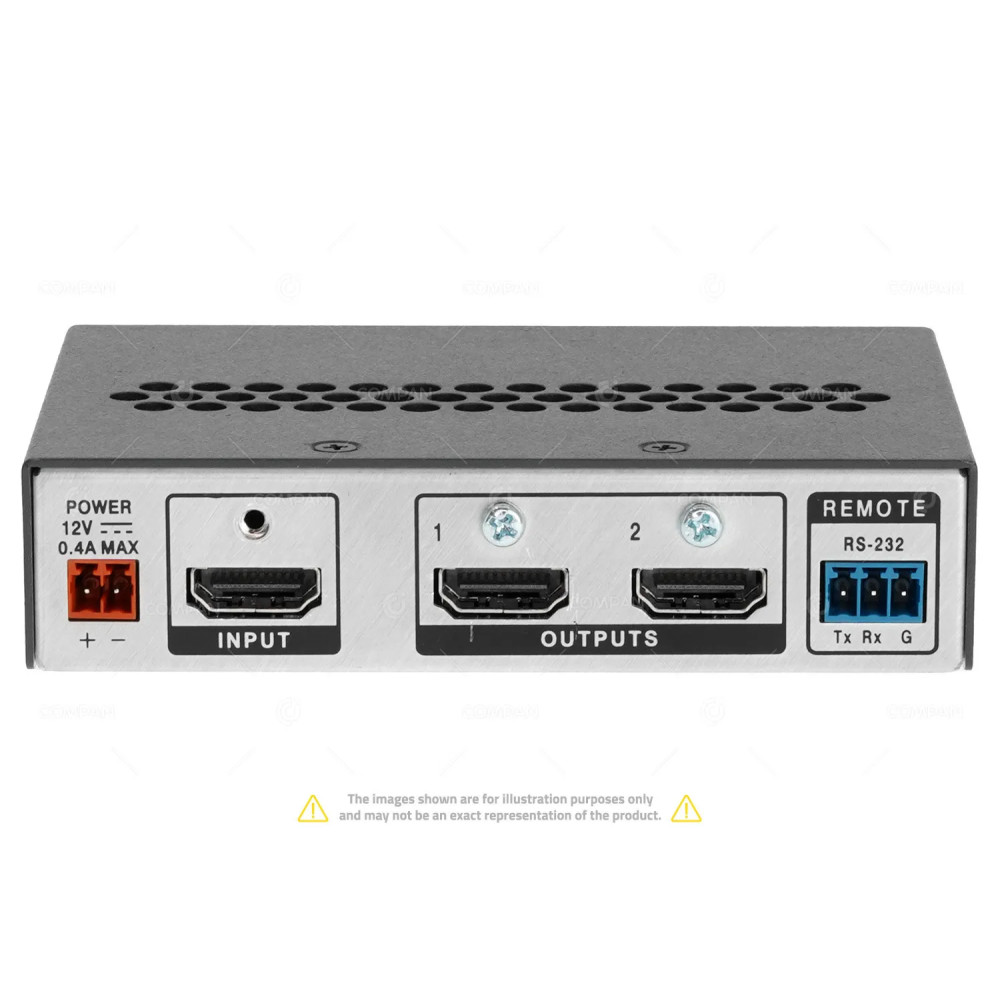 HDMI DA2 EXTRON  TWO OUTPUT 4K/60 HDMI AMPLIFIER KCC-REM-ETN-HDMIDA2 NO PSU