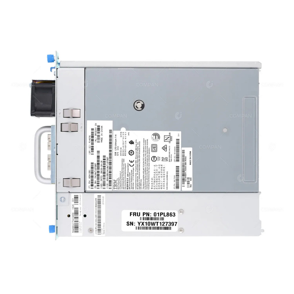 P9RPT DELL LTO7 6TB 15TB TAPE CAPACITY HH DUAL PORT SAS TAPE DRIVE