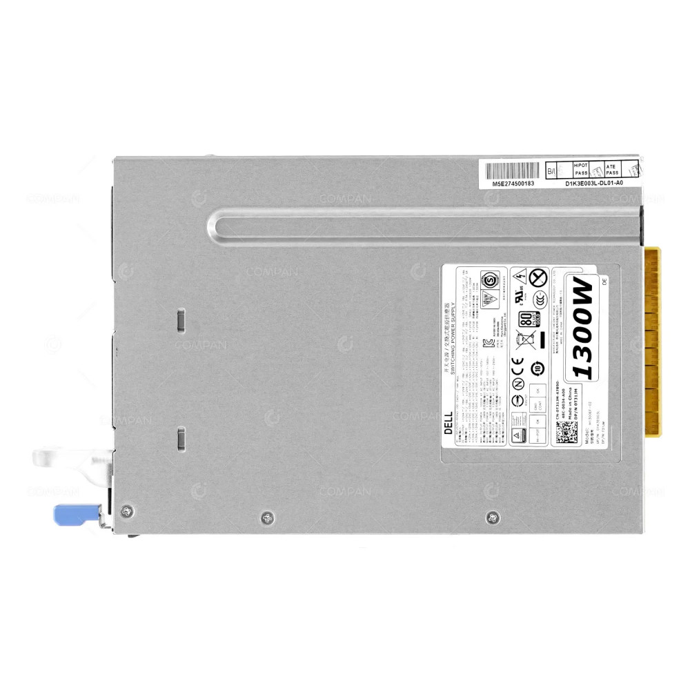 T31JM  DELL 1300W 80 PLUS GOLD POWER SUPPLY FOR DELL PRECISION 7910