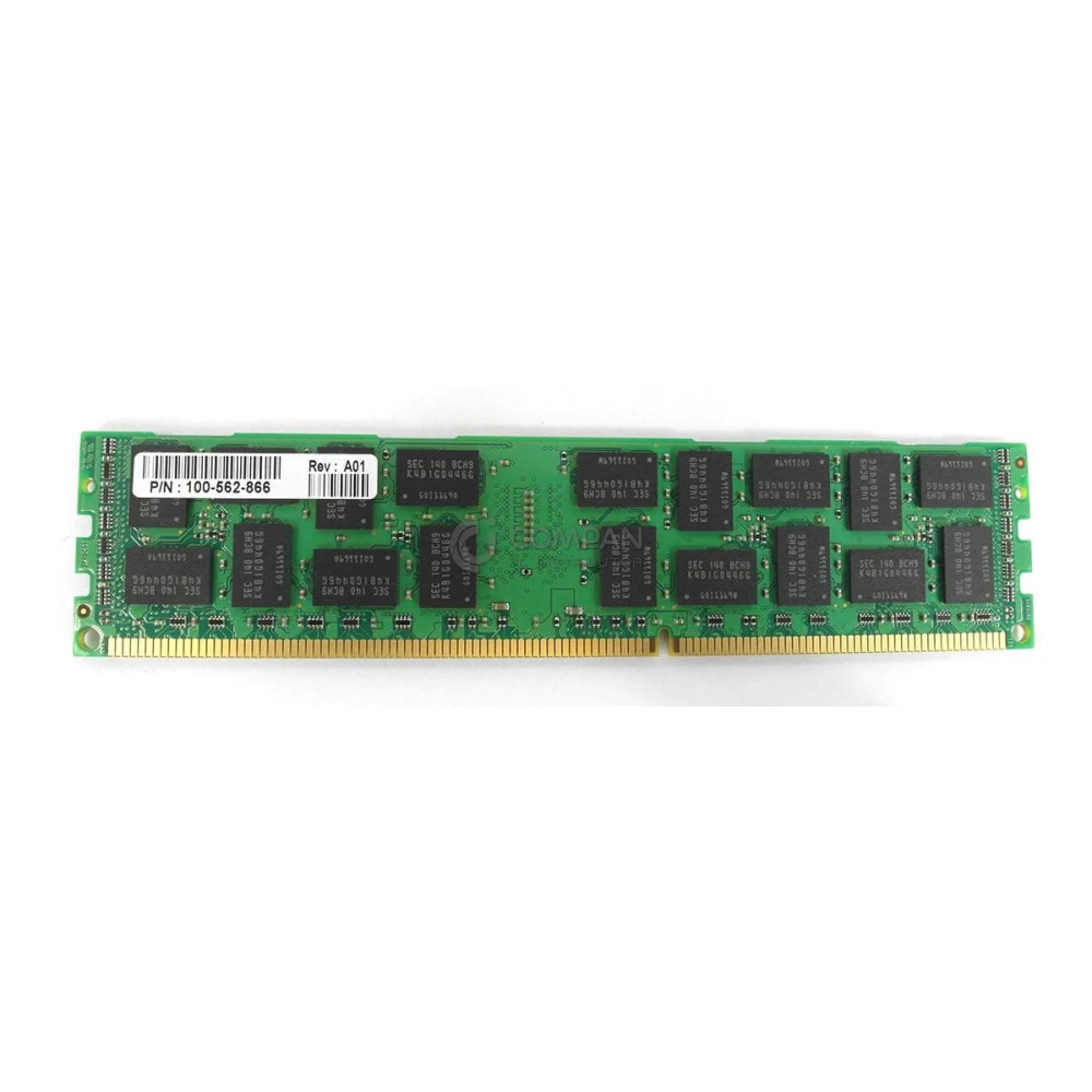 100-562-866 EMC DDR3 4GB 2RX4 PC3-10600 1333MHZ RDIMM FOR EMC VNX5300