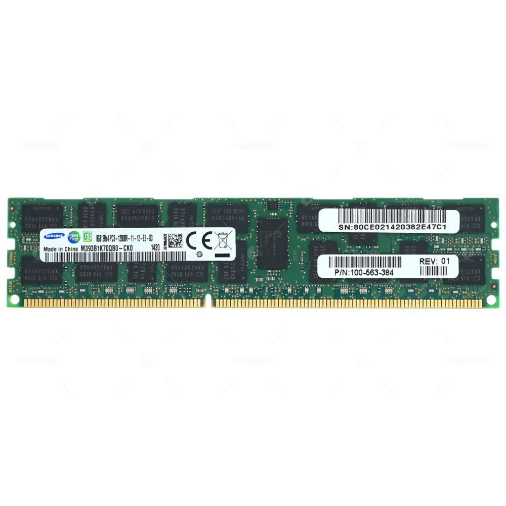 100-563-384 EMC DDR3 8GB 2RX4 PC3-12800 1600MHZ RDIMM FOR EMC DD4500