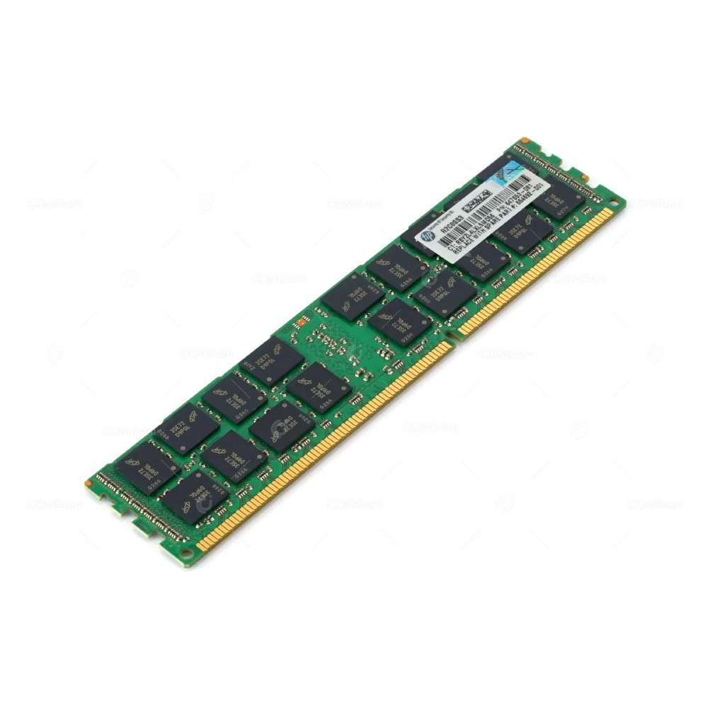 647653-081 HP DDR3 16GB 2RX4 PC3L-10600R 1333MHZ RDIMM