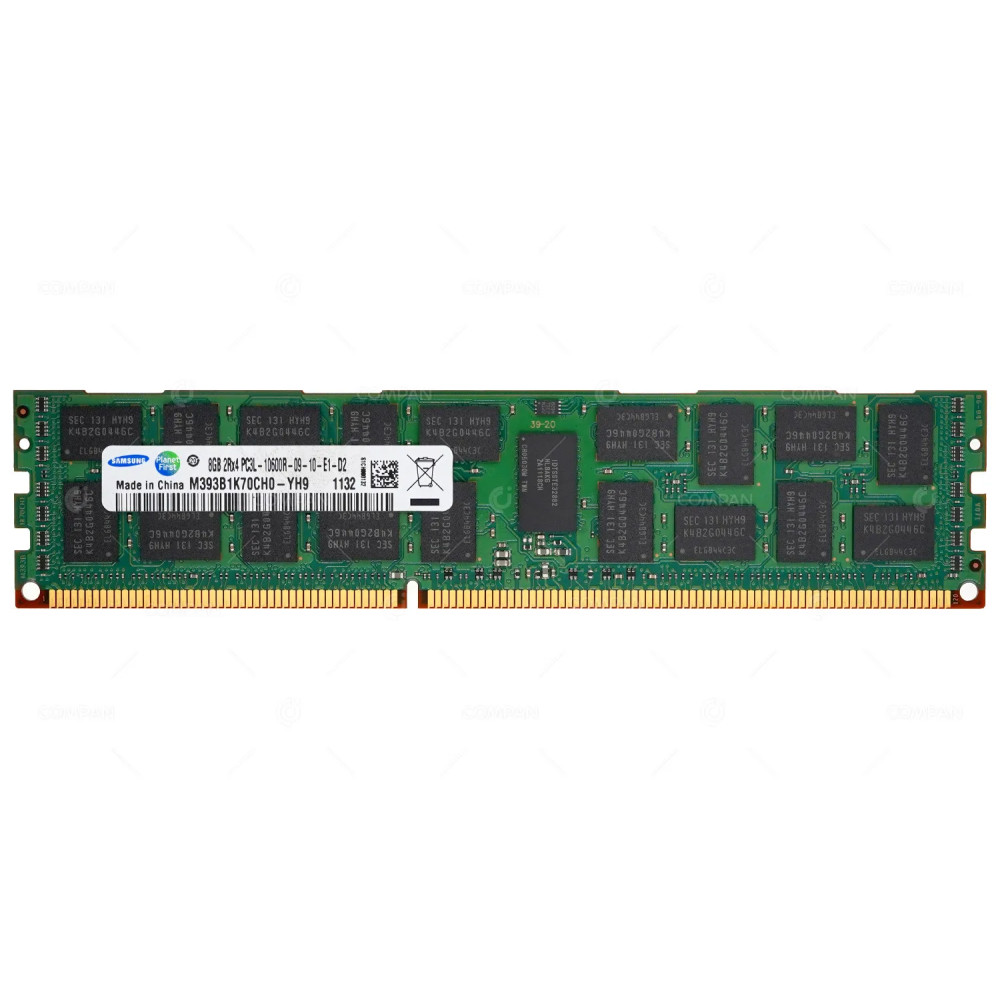 M393B1K70CH0-YH9 SAMSUNG 8GB 2RX4 PC3L 10600R 1333MHZ MEMORY