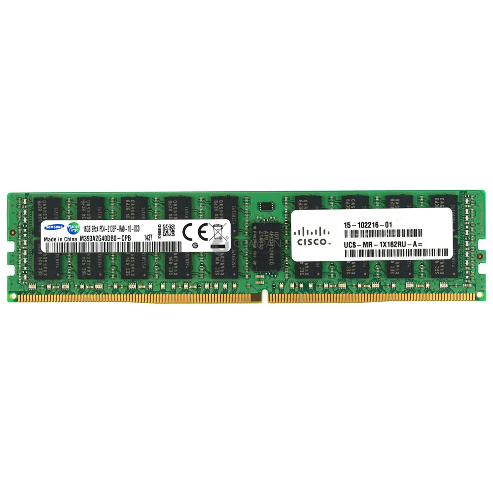 15-102216-01 CISCO DDR4 16GB 2RX4 PC4-17000 2133MHZ RDIMM
