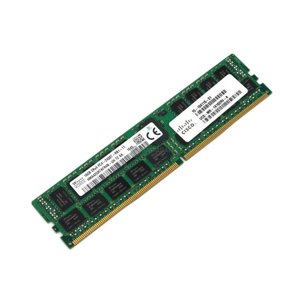15-104116-01 CISCO DDR4 16GB 2RX4 PC4-19200 2400MHZ RDIMM