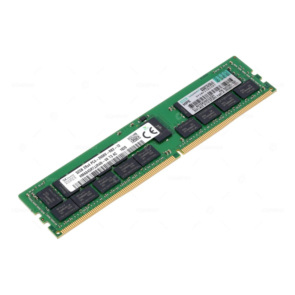 840758-091 / HPE 32GB 2RX4 PC4 2666V 2666MHZ PC4 21300V / 850881-001, 815100-B21