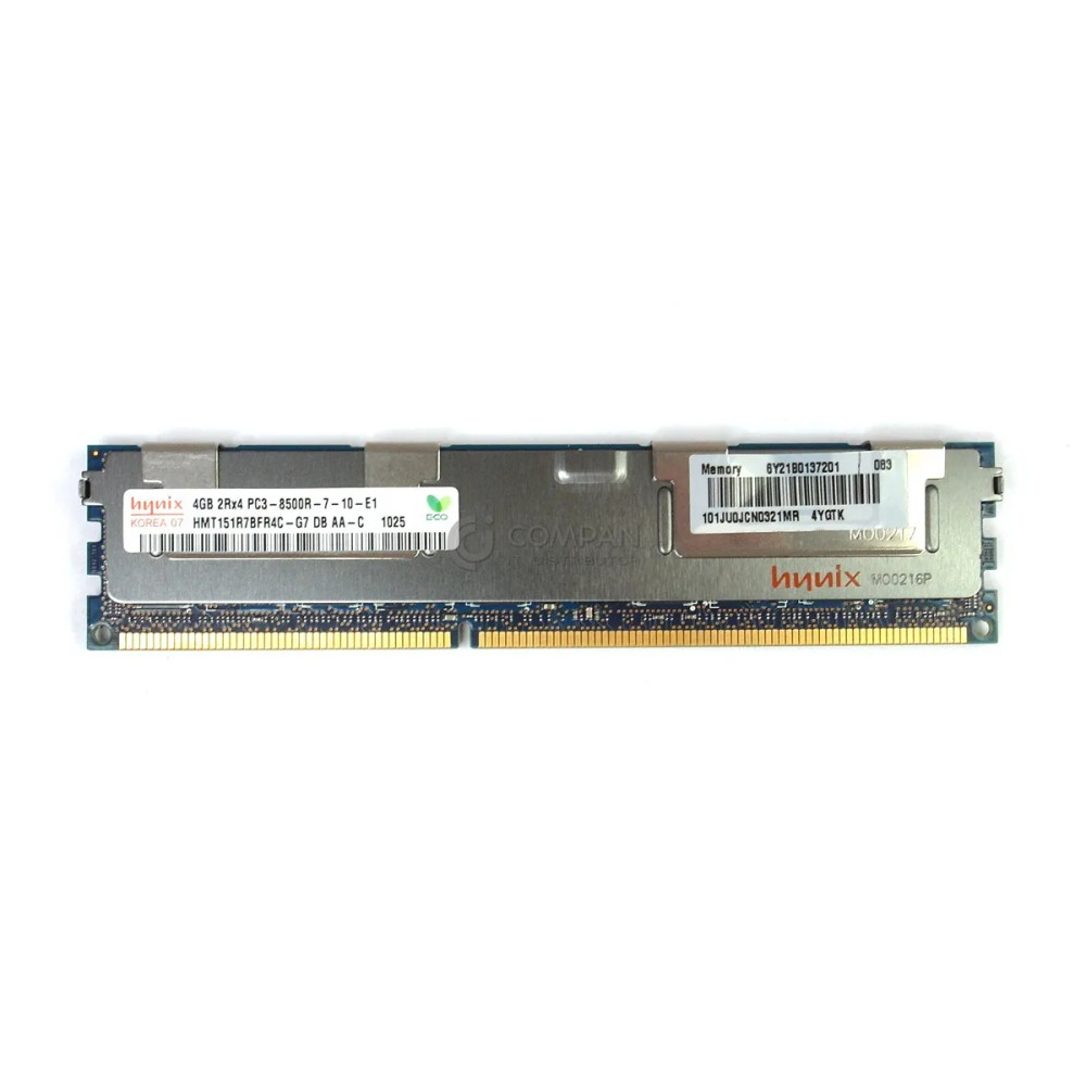 HMT151R7BFR4C-G7 HYNIX 4GB 2RX4 PC3 8500R ECC RDIMM